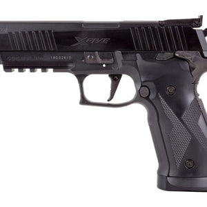 Pistola Sig Sauer X-Five ASP CO2 Pellet Pistol, Black by SIG Sauer