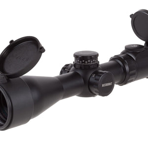 UTG 4-16x44 AO OP3 Compact Scope UMOA Reticle 1/4 MOA 30mm, MaxStrength Picatinny/Weaver Rings
