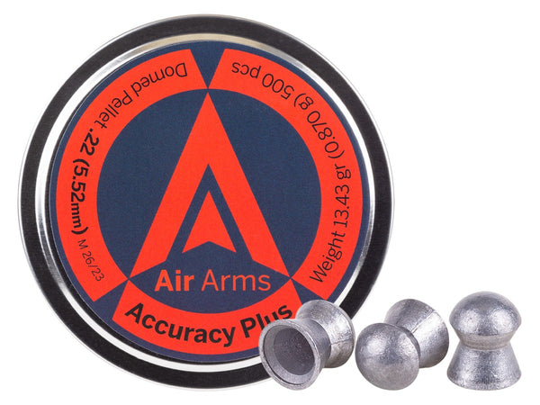 Air Arms Falcon .22 Cal, 5.52mm, 13.43 Grains, Domed, 500ct