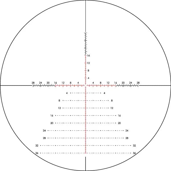 Vortex Razor HD Gen III 6-36x56 FFP Riflescope, EBR-7D MOA, 1/4 MOA, 34mm