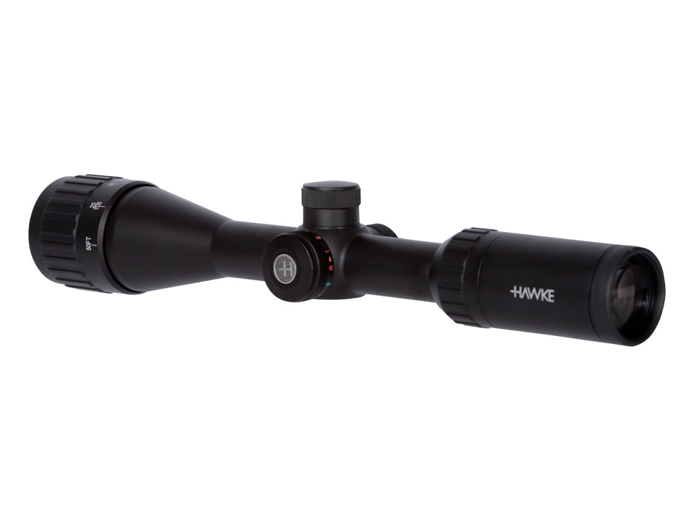 Hawke Optics Rifle Mat Hawke Sport Optics Vantage 3-9x40 AO Rifle Scope, Ill. – Shot & Shot