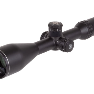 Hawke Sidewinder 30 FFP 6-24x56, Illuminated Half Mil Reticle, 30mm Tube